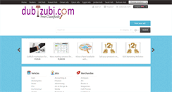 Desktop Screenshot of dubizubi.com