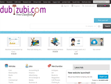 Tablet Screenshot of dubizubi.com